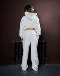 THE CORE OVERSIZED HOODIE - CREAM