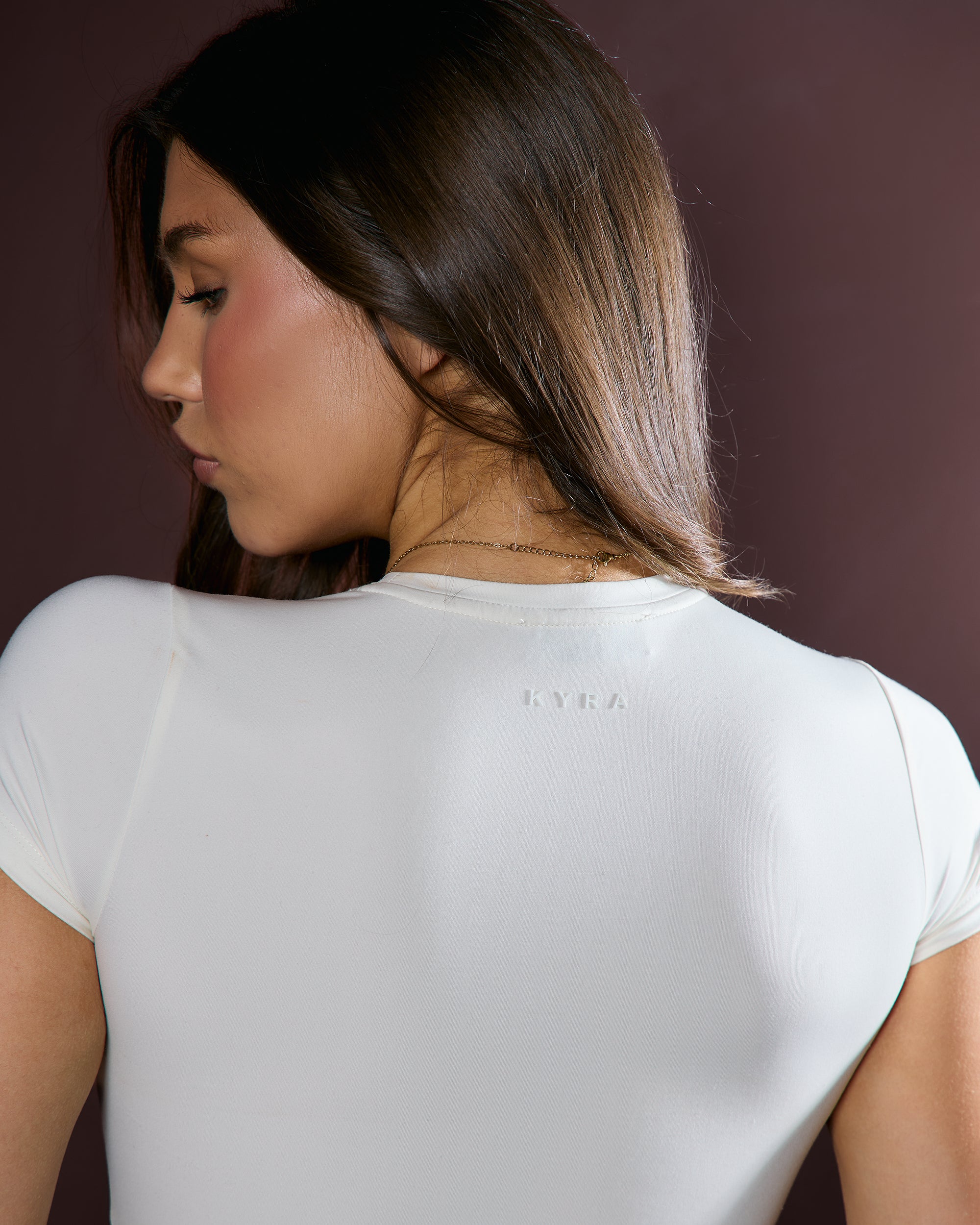THE CONTOUR TOP - CREAM