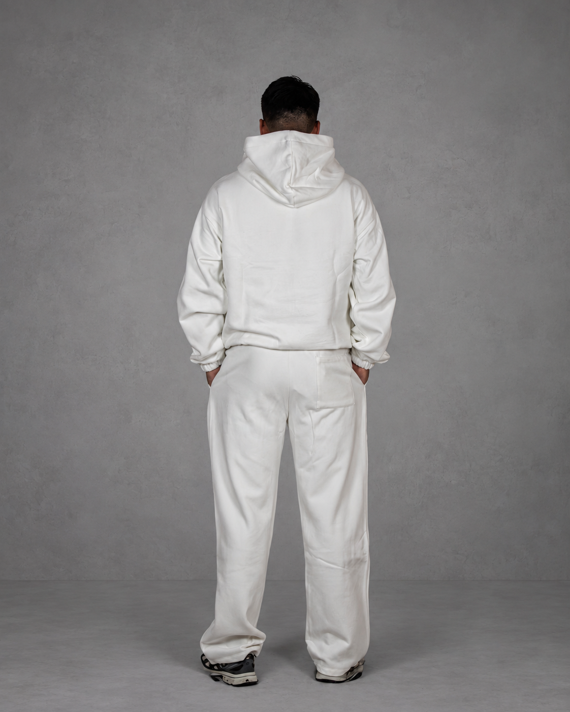 THE CORE OVERSIZED HOODIE - CREAM