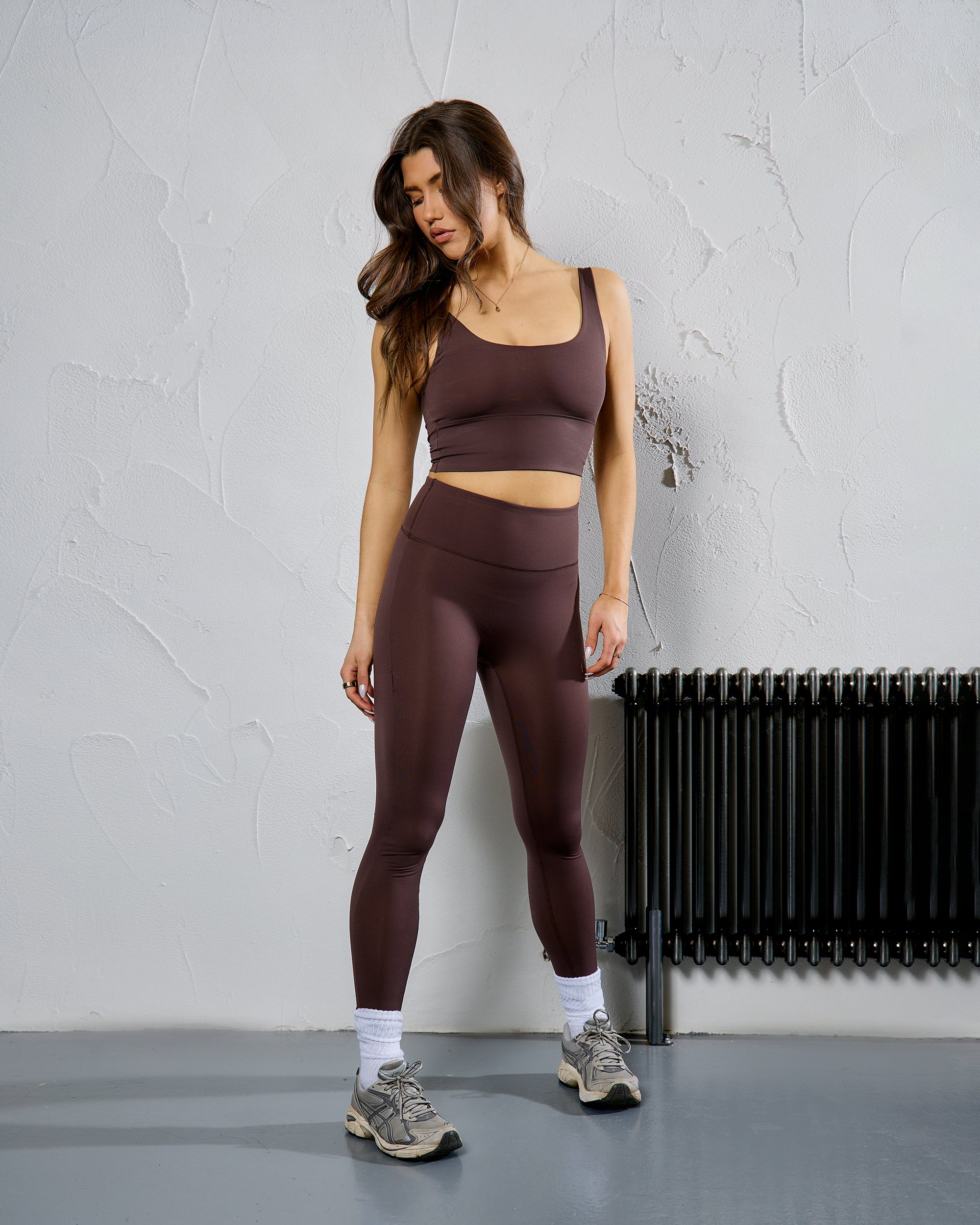 THE CONTOUR LEGGINGS - ESPRESSO